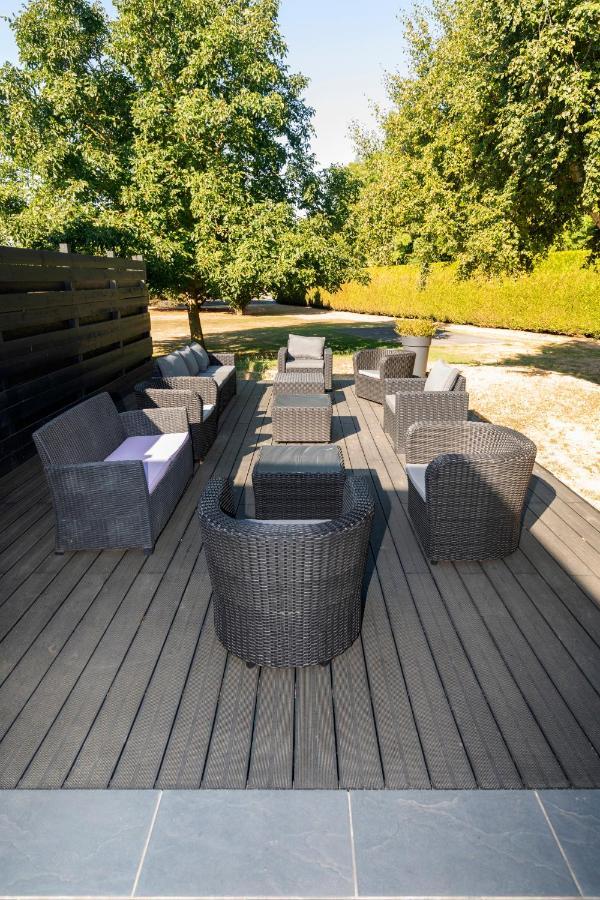 La Jalousie Hotel Saint-Aignan-de-Cramesnil Luaran gambar